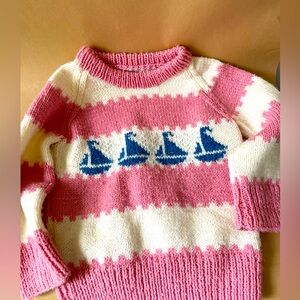 *vintage* handmade 3T sweater